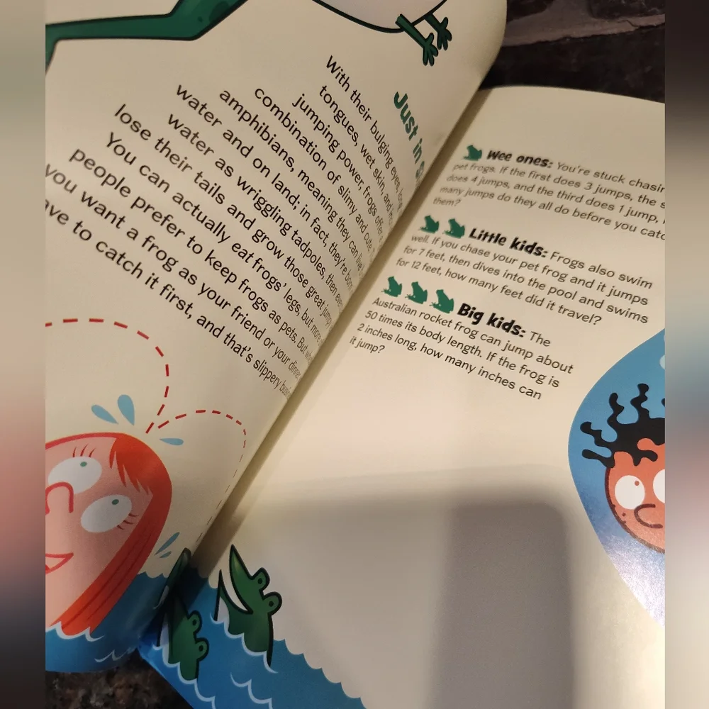 Bedtime Math Book - Fun Excuse to Stay Up Late
